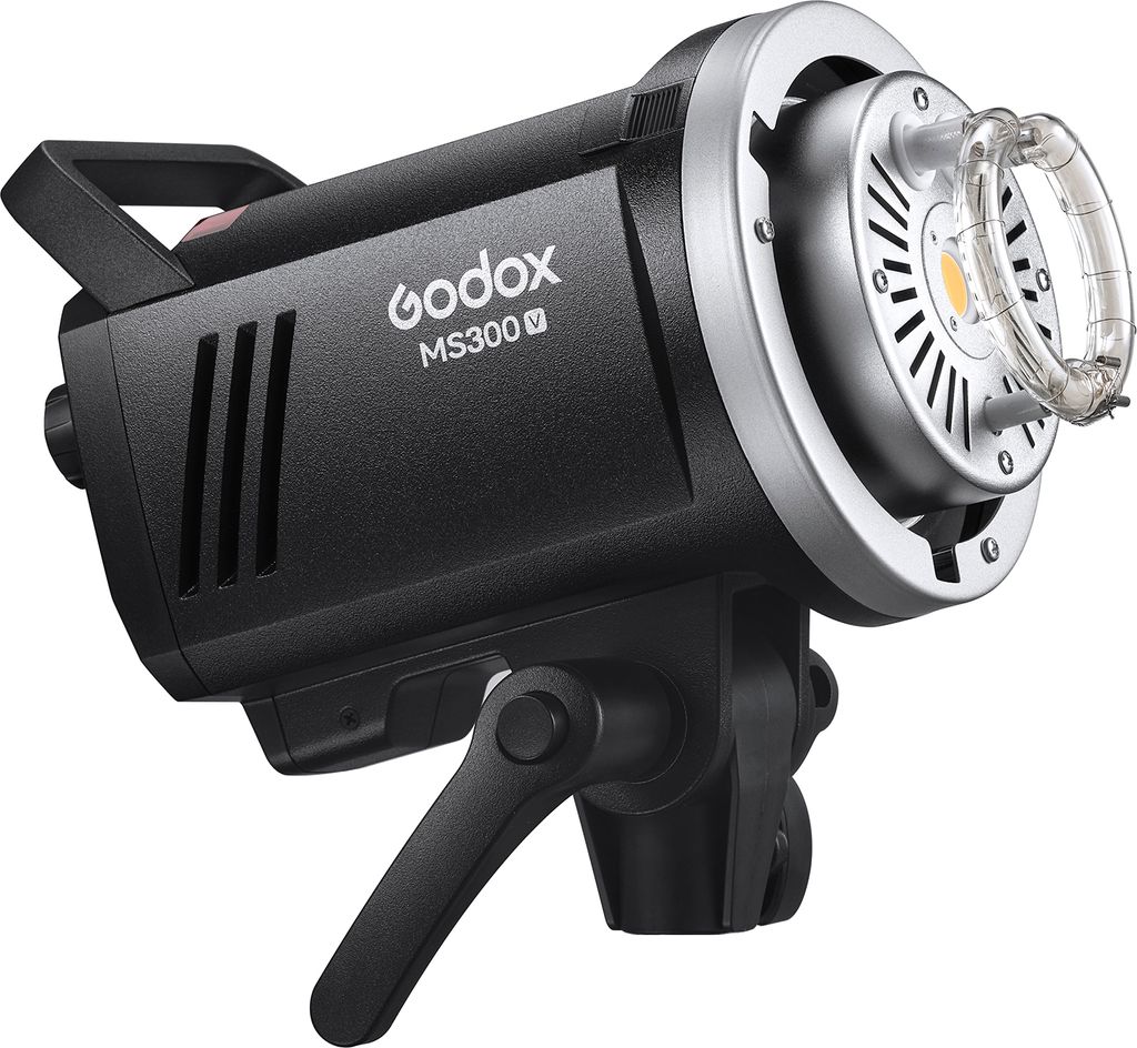 Godox MS300-V, verbessertes Studioblitzlicht, 300 Ws, Blitzlicht, GN58, 0,1šC1,8 s, Recyclingzeit, 5600 ¡À 200 K, 2,4 G kabelloses X-System mit ...