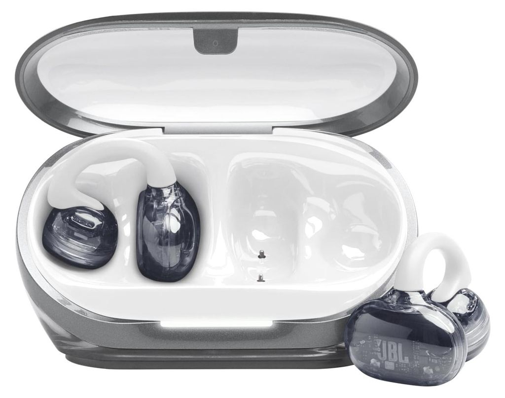 JBL Soundgear Clips TWS Open-Ear-Kopfhörer, IP54, Ghost Immagine del prodotto 