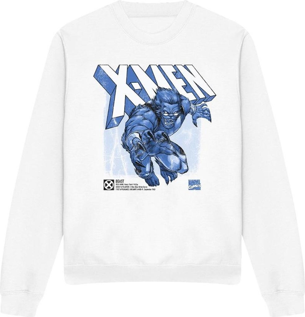 Marvel - "X-Men" Sweatshirt für Herren/Damen Uni TV4850 (M) (Weiß)