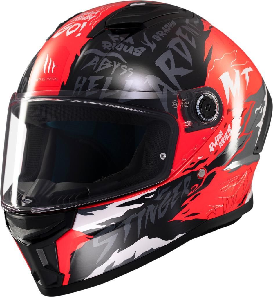 MT STINGER 2 ARDENT Integralhelm L in rot