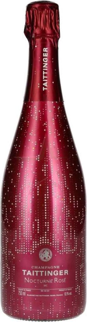 Taittinger Champagne NOCTURNE ROSÉ Sec City Nights Edition 12,50 % 0,75 Liter