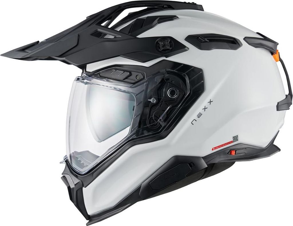 NEXX Helmet X.WED3 Plain White Pearl (62-XL)