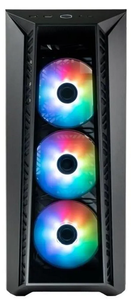 Cooler Master MasterBox 520 Noir - Boîtier PC ATX avec Verre Trempé ARGB