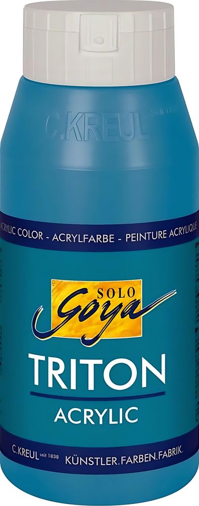KREUL 17046 KREUL SOLO GOYA Triton Acrylfarbe türkisblau Obrázek produktu 