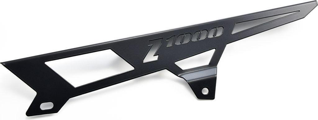 Kettenschutz kompatibel mit Kawasaki Z1000 BJ 2007-09 Logo schwarz