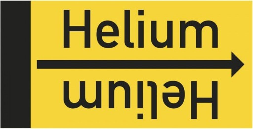 Dreifke Rohrleitungsband Helium, DIN 2403, ab Ø 15mm, gelb/schwarz, 33m/Rolle