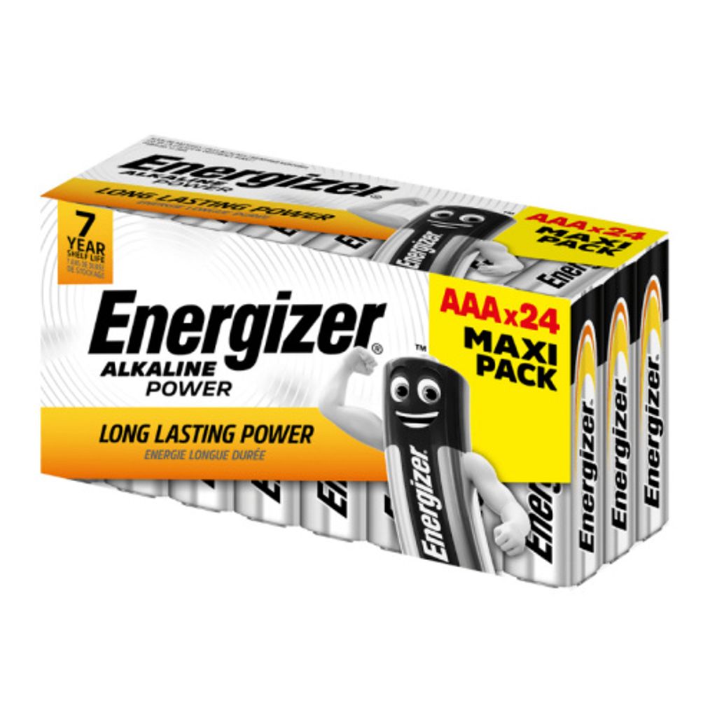 Baterie Energizer ALKALINE POWER Family Pack AAA/24 Obrázek produktu 