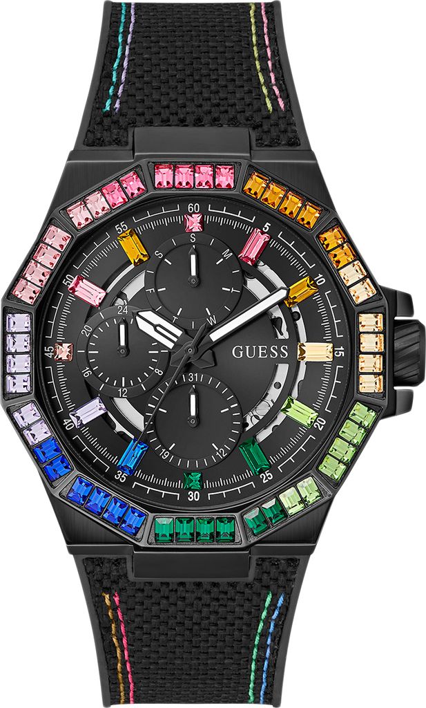 Guess GW0701G1 CYRKONIE schwarz Uhr Produktbild 