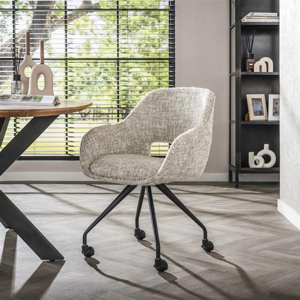 Hoyz-Kollektion – Federräder für Sessel – Eagle Off White – 2er-Set