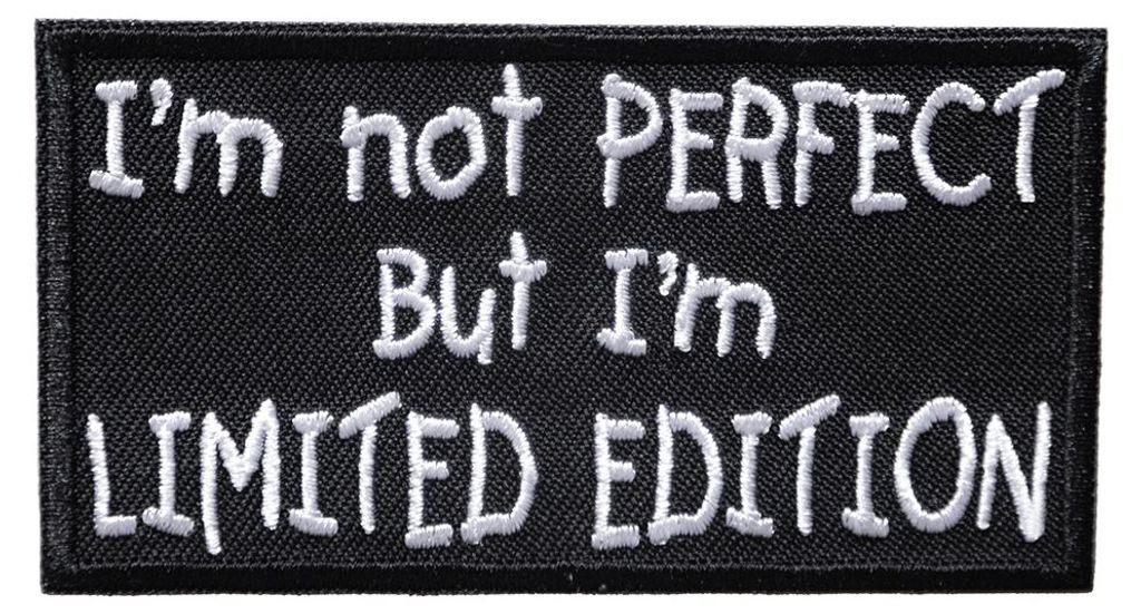 Motorkářský citát s nápisem I'm Not Perfect But I'M Limited Obrázek produktu 