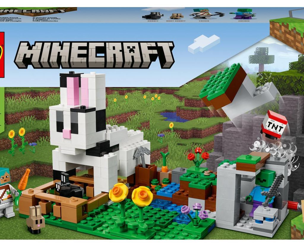 LEGO Minecraft La Ferme aux Lapins Image du produit 