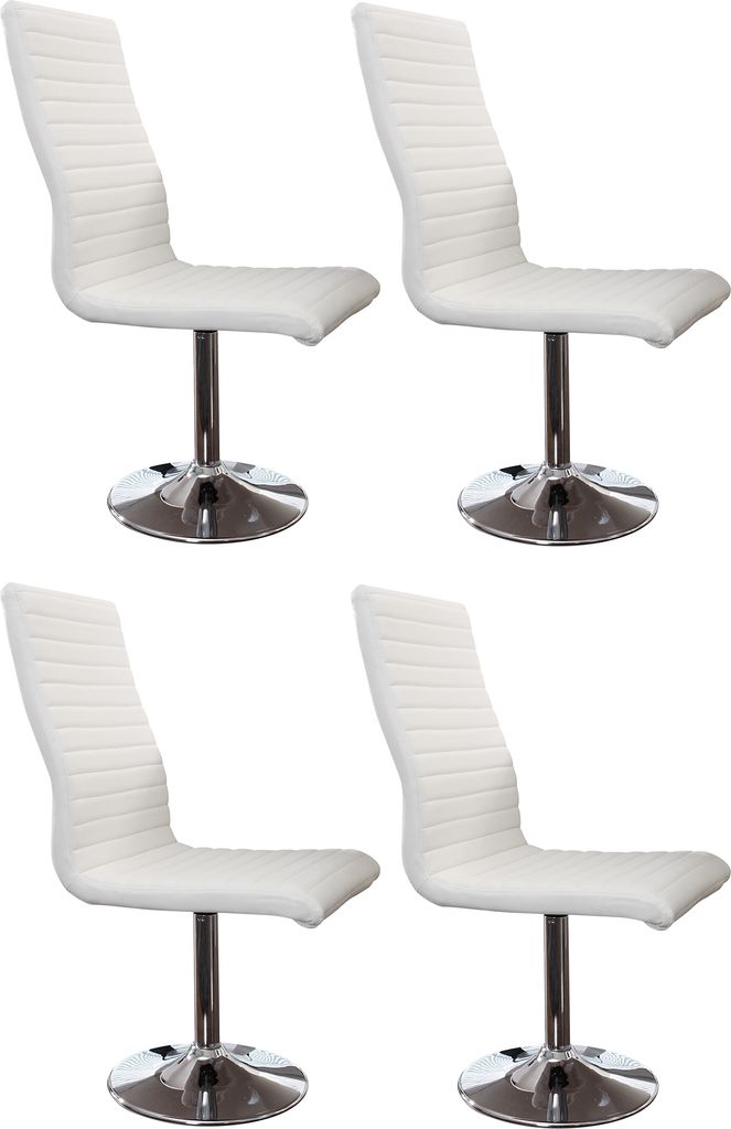 SalesFever Esszimmerstuhl 4er Set | Bezug Kunstleder | Produktbild 