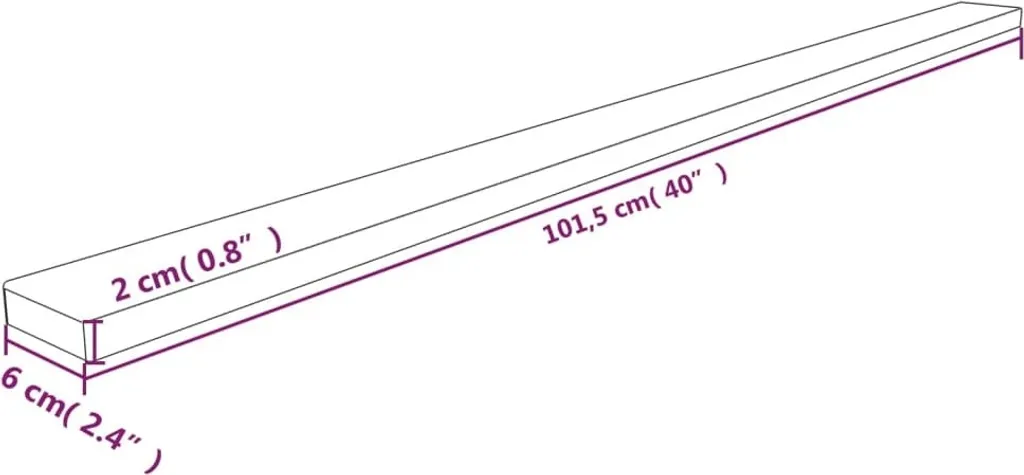 Profilé de protection d'angle en PU Jaune et Noir 101,5 cm 2 unités - 6