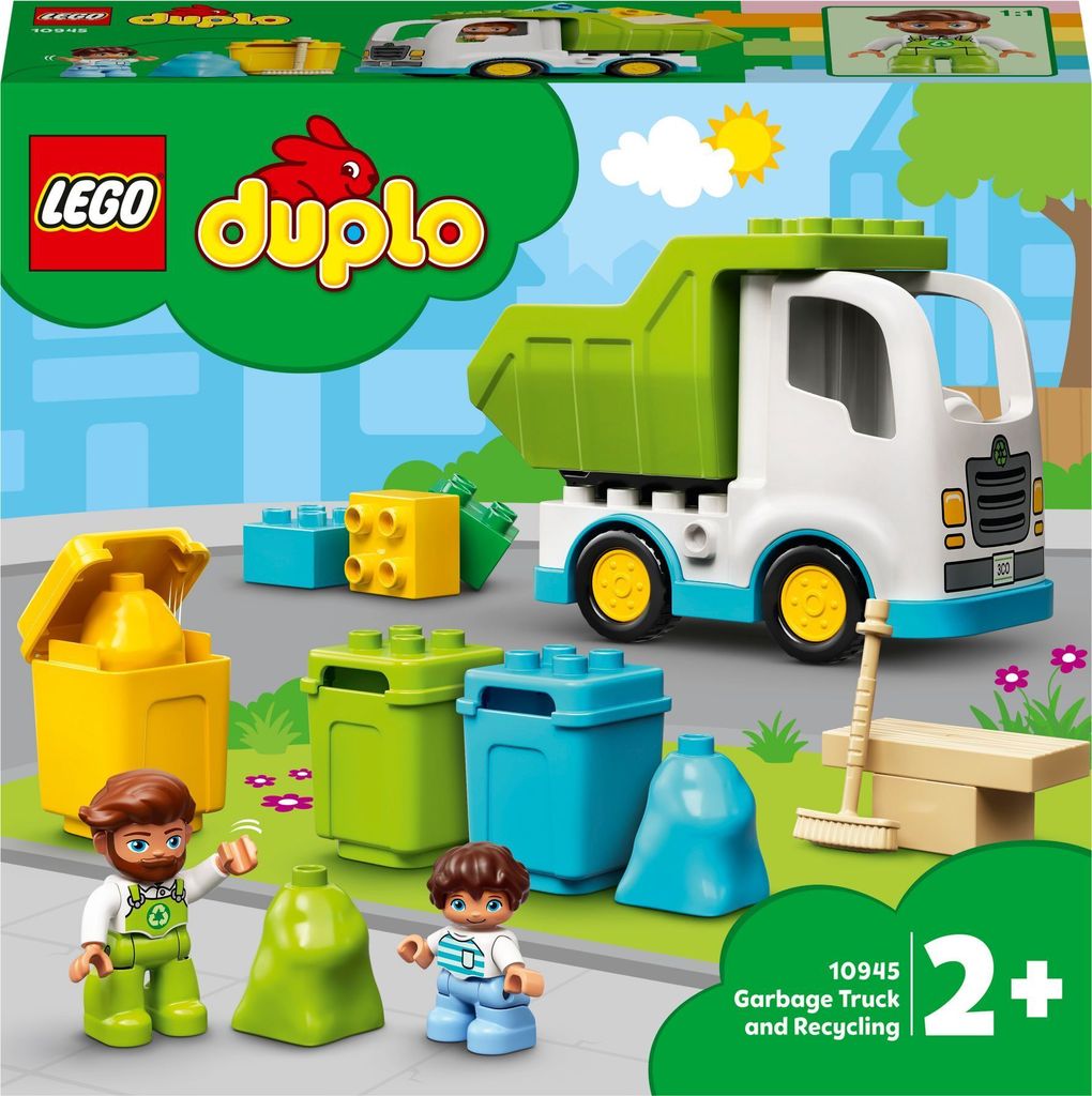 LEGO® DUPLO® 10945 Zberné a recyklačné stredisko odpadu Obrázok produktu 