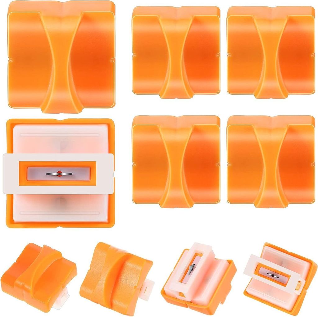6 Stück Ersatzklingen für Papierschneider, Papierschneiderklingen, Nachfüllklingen für Bastelpapier zum Schneiden, Ersatzklingen für A4-Papier...