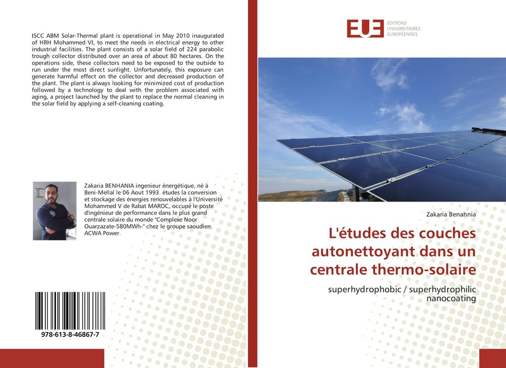 L'études des couches autonettoyant dans un centrale thermo-solaire