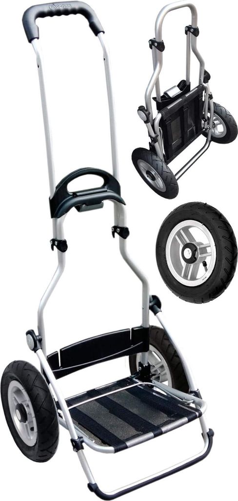 James Einkaufstrolley - FLASH - stabiler Einkaufswagen mit individuellem Design - einfarbig: rot in Ausführung: Royal-Treppensteiger