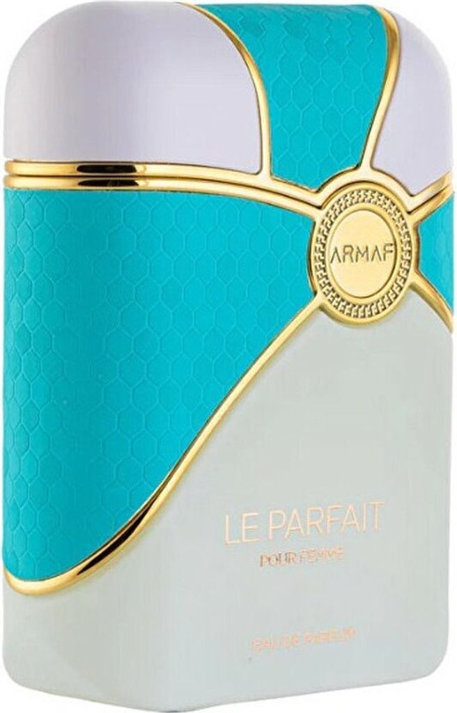 A product shot of a perfume bottle.