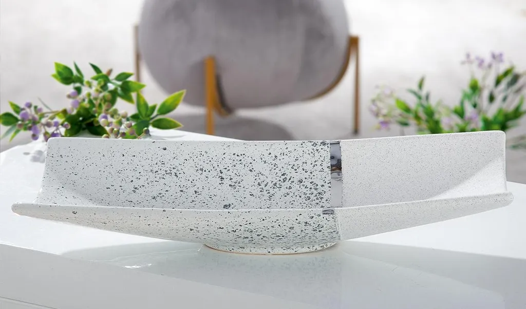 Coupe en céramique Algarve 40cm : l'objet déco pour ranger avec style