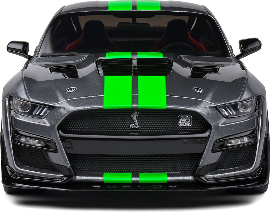 Modellauto 1:18 Ford Shelby GT500 grau-grün Produktbild 14