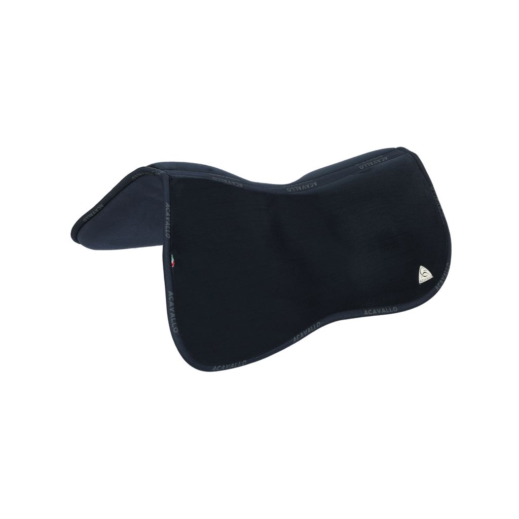 Acavallo Memory Foam Half Pad And Front Riser, Farbe:Blue, Größe:2