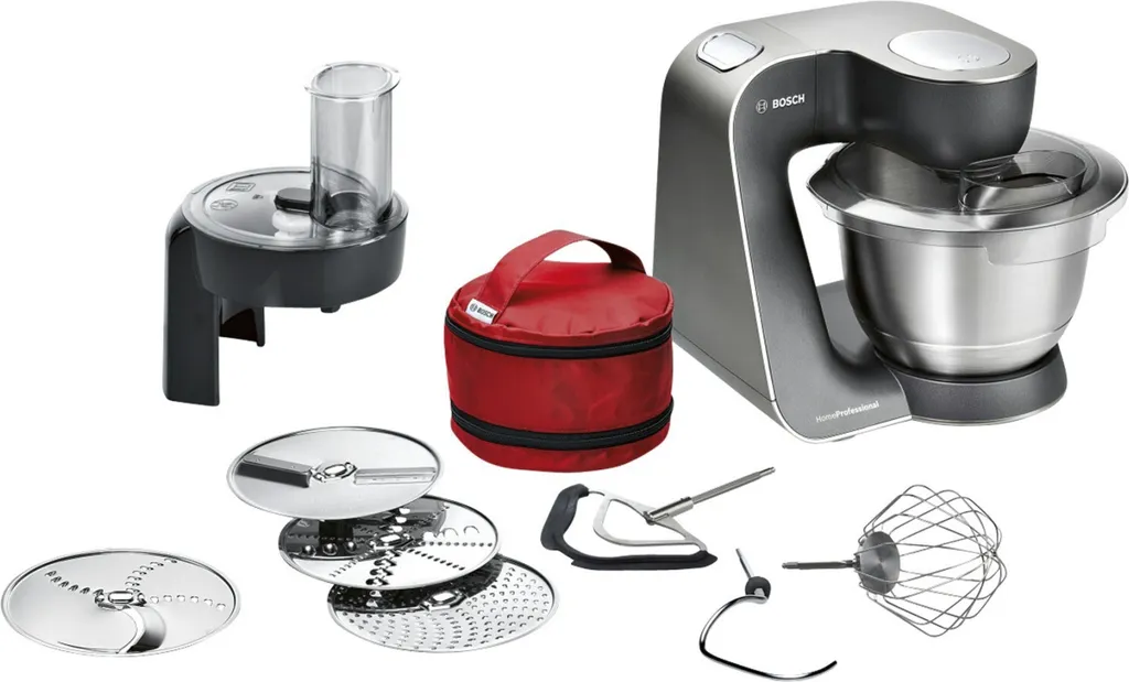 Robot pâtissier multifonction Bosch MUM59N26DE avec kit de découpe inox