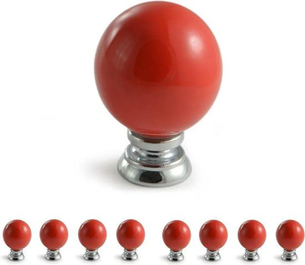 Lot de 8 boutons en céramique vintage pour meuble de style cottage