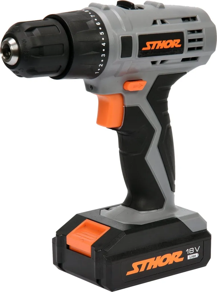 Perceuse visseuse dévisseuse 20V Lithium avec double batterie 2Ah