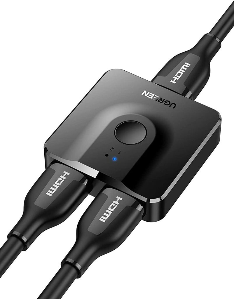 UGREEN HDMI-Switch 1x HDMI auf 2x HDMI 4K@60Hz - Schwarz