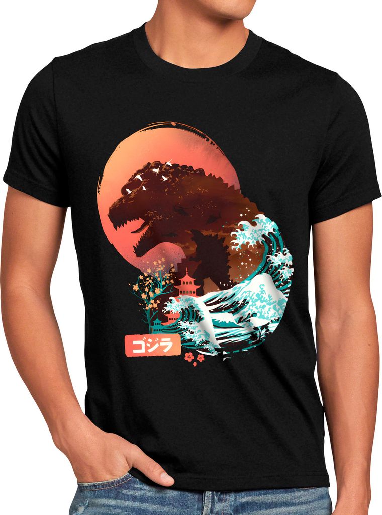 style3 Edo Kaiju Herren T-Shirt japan monster nipon tokio tokyo