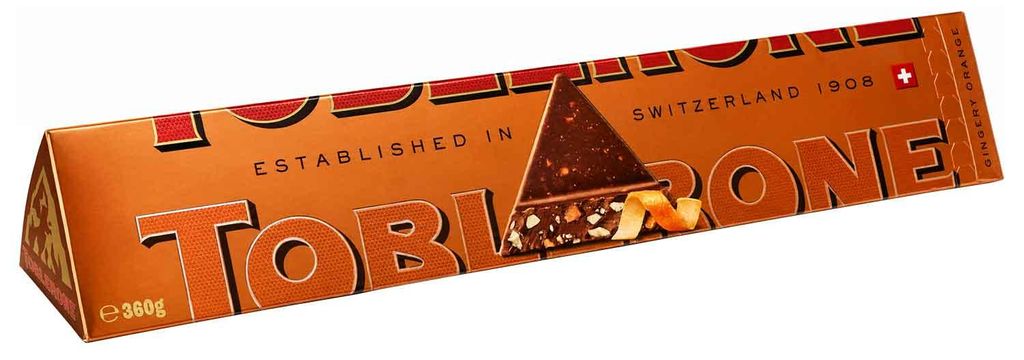 Toblerone Gingery Orange 360g Produktbild 