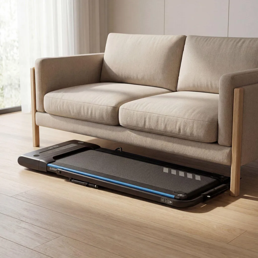 Tapis de course pour la maison pliable avec écran LCD et 6 programmes - 16