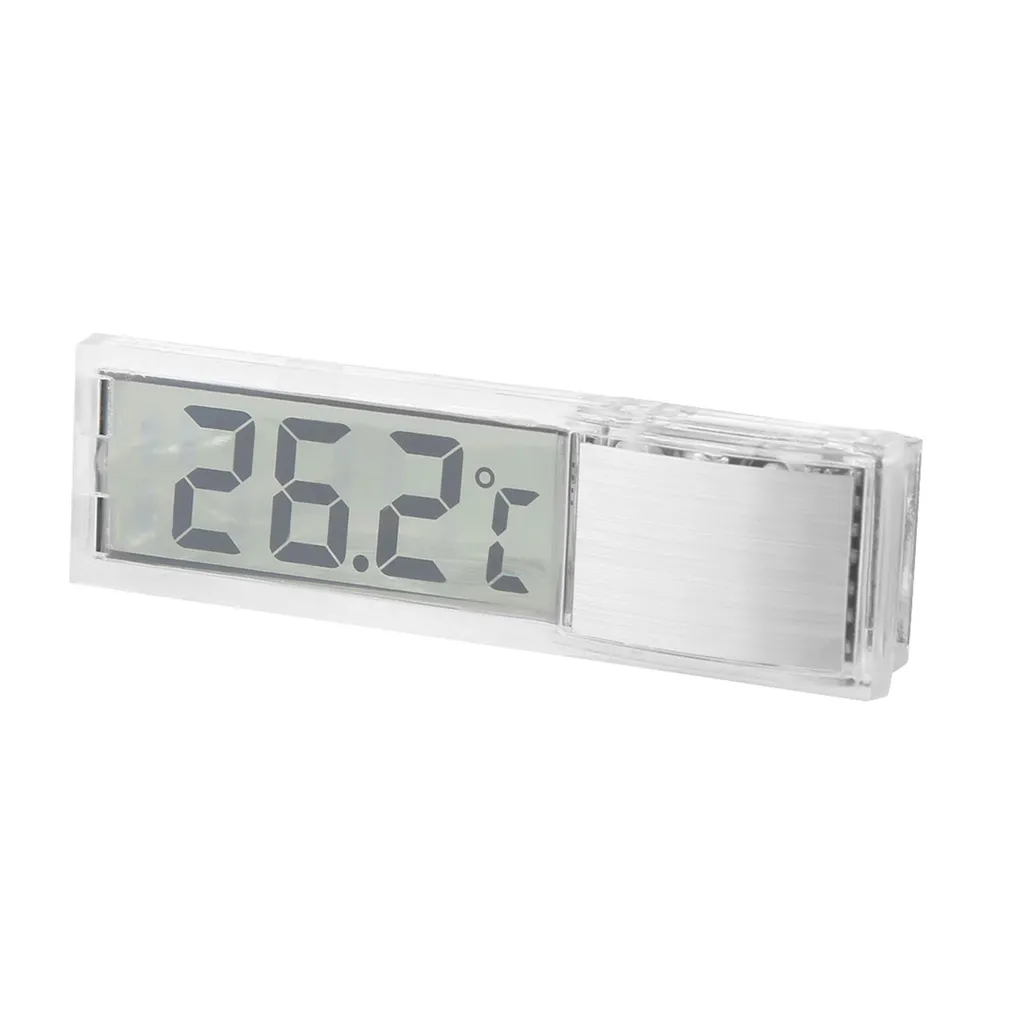 Termometro Digitale Acquario Minimal - Display Trasparente 3D LED - 5