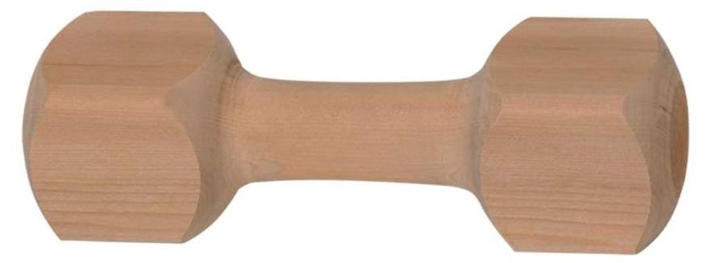 Nobby Hundespielzeug, Hantel aus Holz, 250 g Produktbild 
