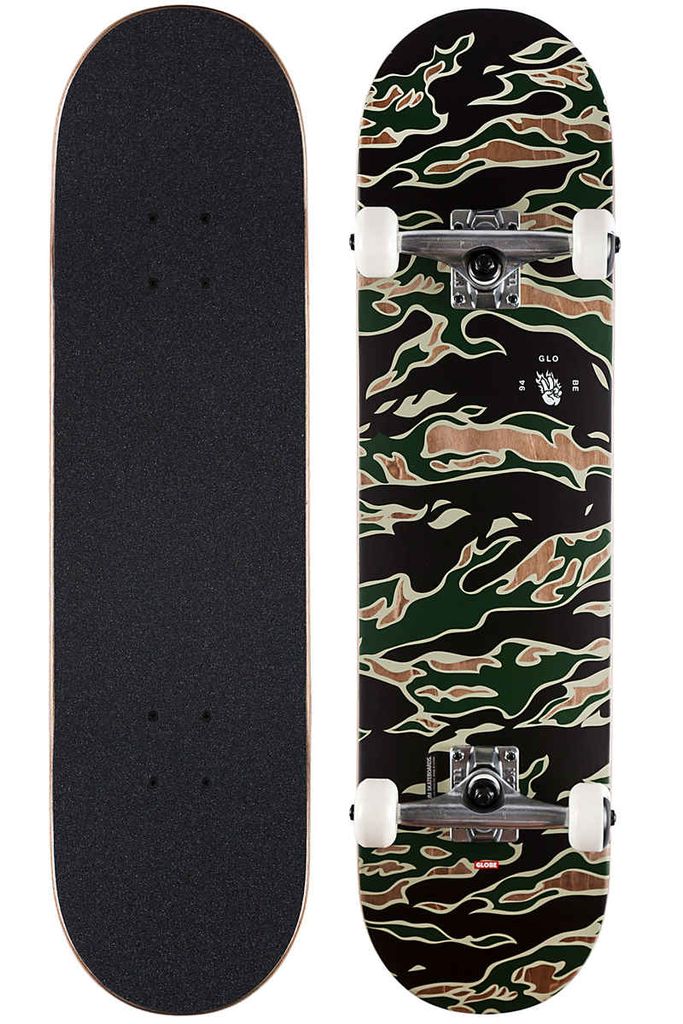 Globe G1 Full On Skateboard 8" x 31,6" Tiger Camo