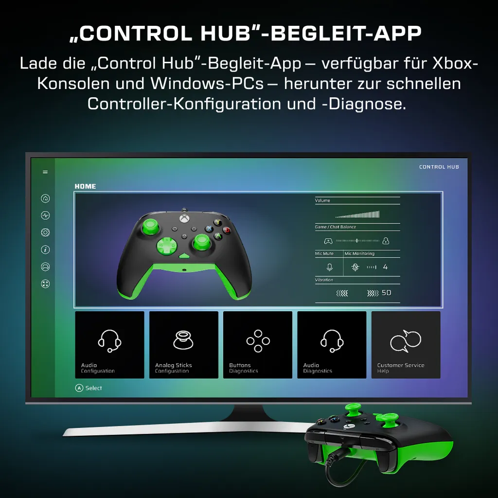 Turtle Beach Rematch Core Gamepad Xbox e PC - Controller Cablato USB-C - 8