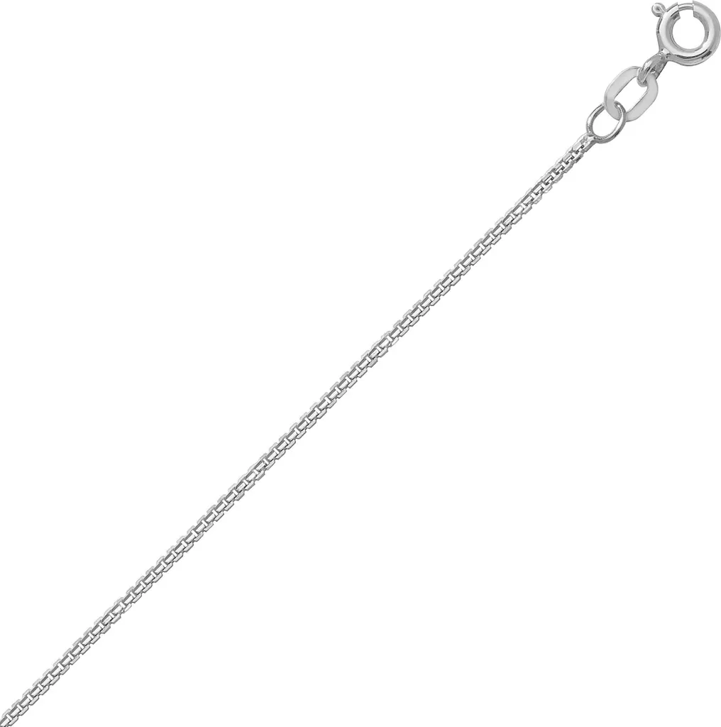 Chaîne Or Blanc 750 Femme Maille Épi de Blé 41cm Éclat Joaillerie