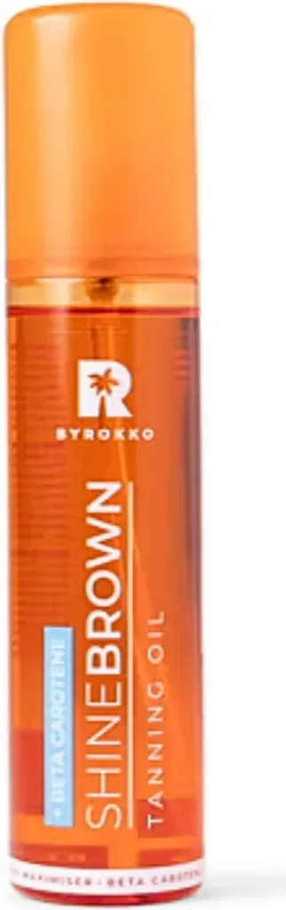 Olio Abbronzante Byrokko Shine Brown Beta Carotene - Effetto Ultra Dark