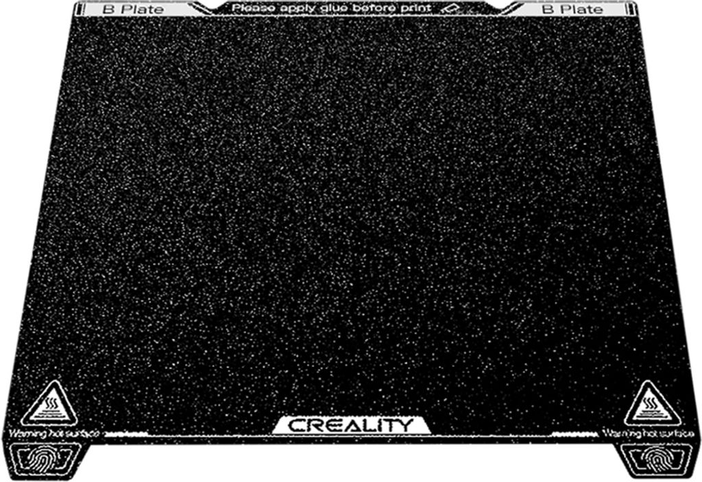 Creality K1 PEI build plate 235 x 235 mm - bez měkkého Obrázek produktu 