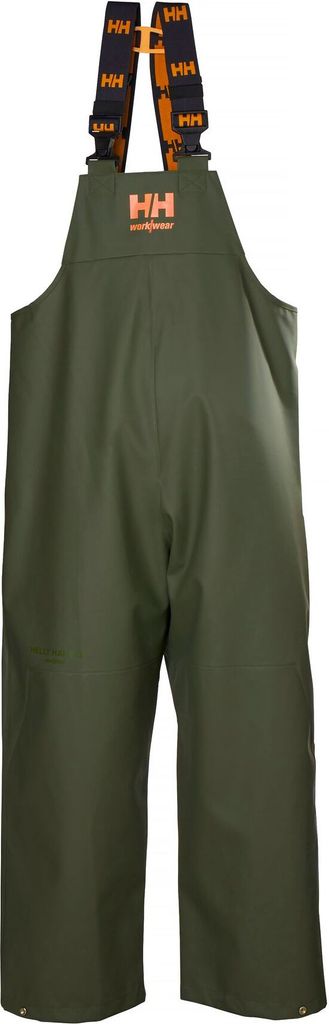 Helly Hansen Regenlatzhose STORM RAIN BIB 70583, Farbe:army green, Größe:XS