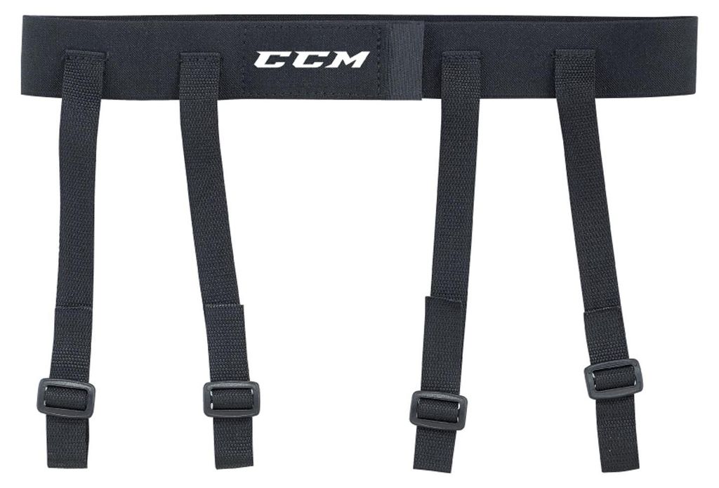 Ccm Junior Torwart Strumpfhalter Schwarz Schwarz One Size