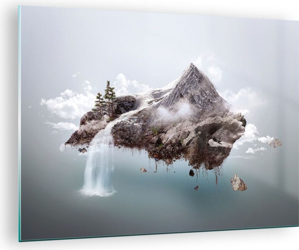 Bilder auf glas - Umwelt Natur - 70x50cm - Glasbilder - Wandbilder - Bilder - Kunstdruck - zum Aufhängen bereit - Wanddekoration aus Glas - Glas B...