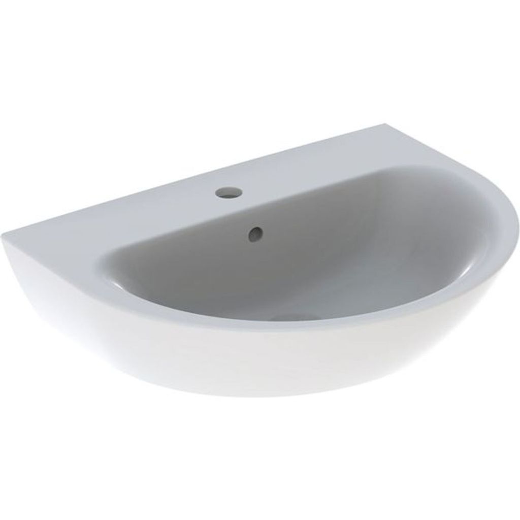Geberit Geberit Waschtisch RENOVA m HL m ÜL 650x500mm we KT
