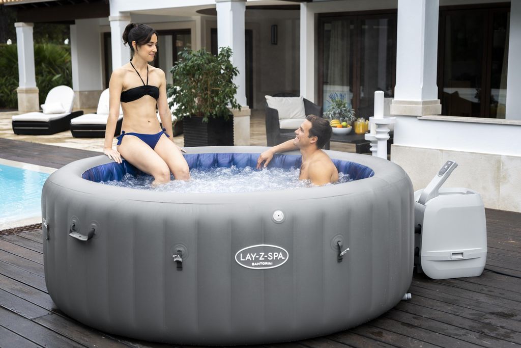 Santorini Lay-Z-Spa HydroJet Pro Garden Jacuzzi BESTWAY Obrázek produktu 22