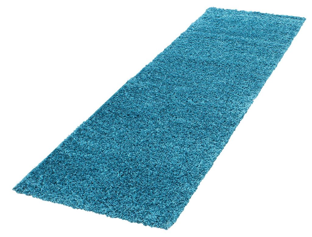 Hochflorteppich Einfarbig Weich Flauschig Waschbar Strapazierfähig | Wohnzimmer Fußbodenheizung geeignet | RHEIN – Kadima Design