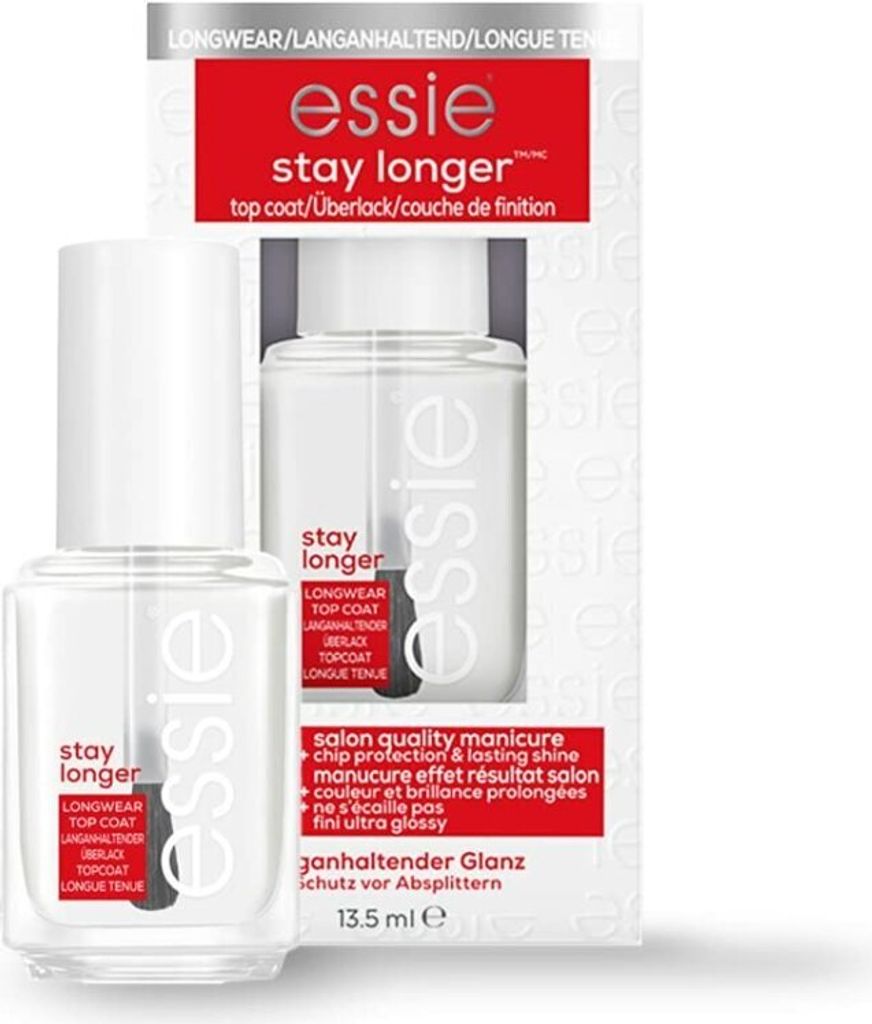 Essie Stay Longer Longwear Top Coat 13,5ml Immagine del prodotto 
