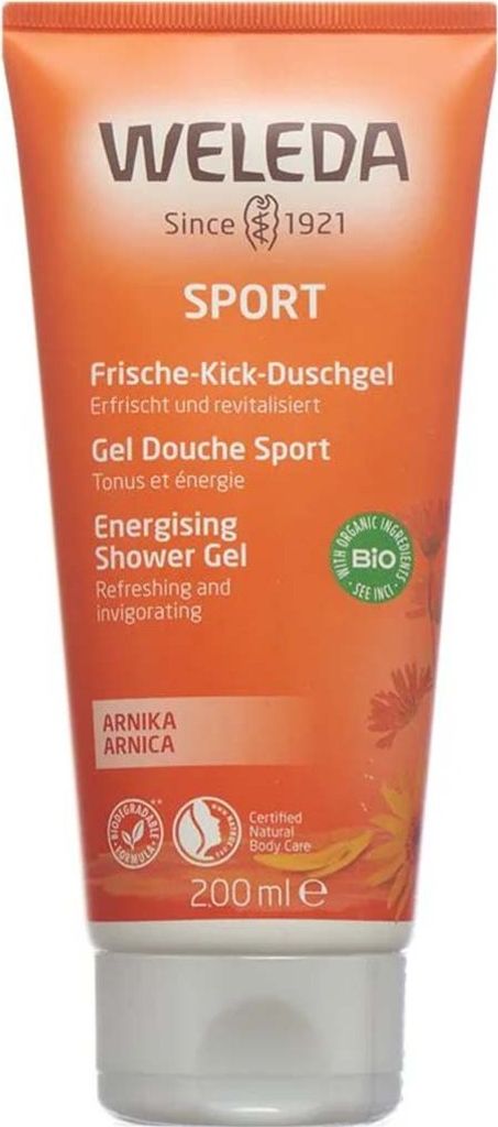 Weleda Sport Gel doccia Fresh Kick 200ml Immagine del prodotto 