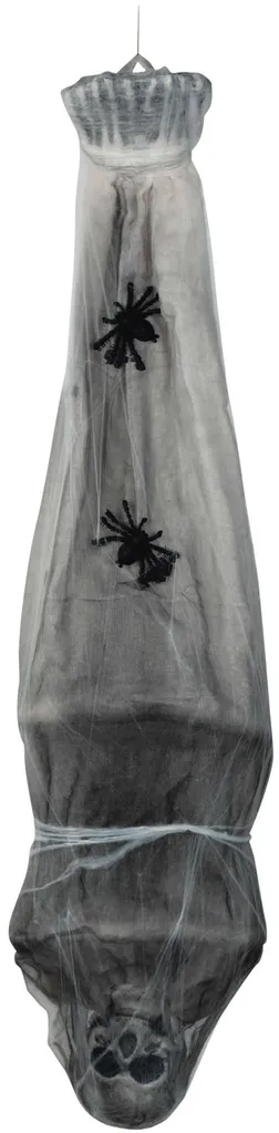 Grande guirlande décorative Boland noire et blanche 1200mm Polyester