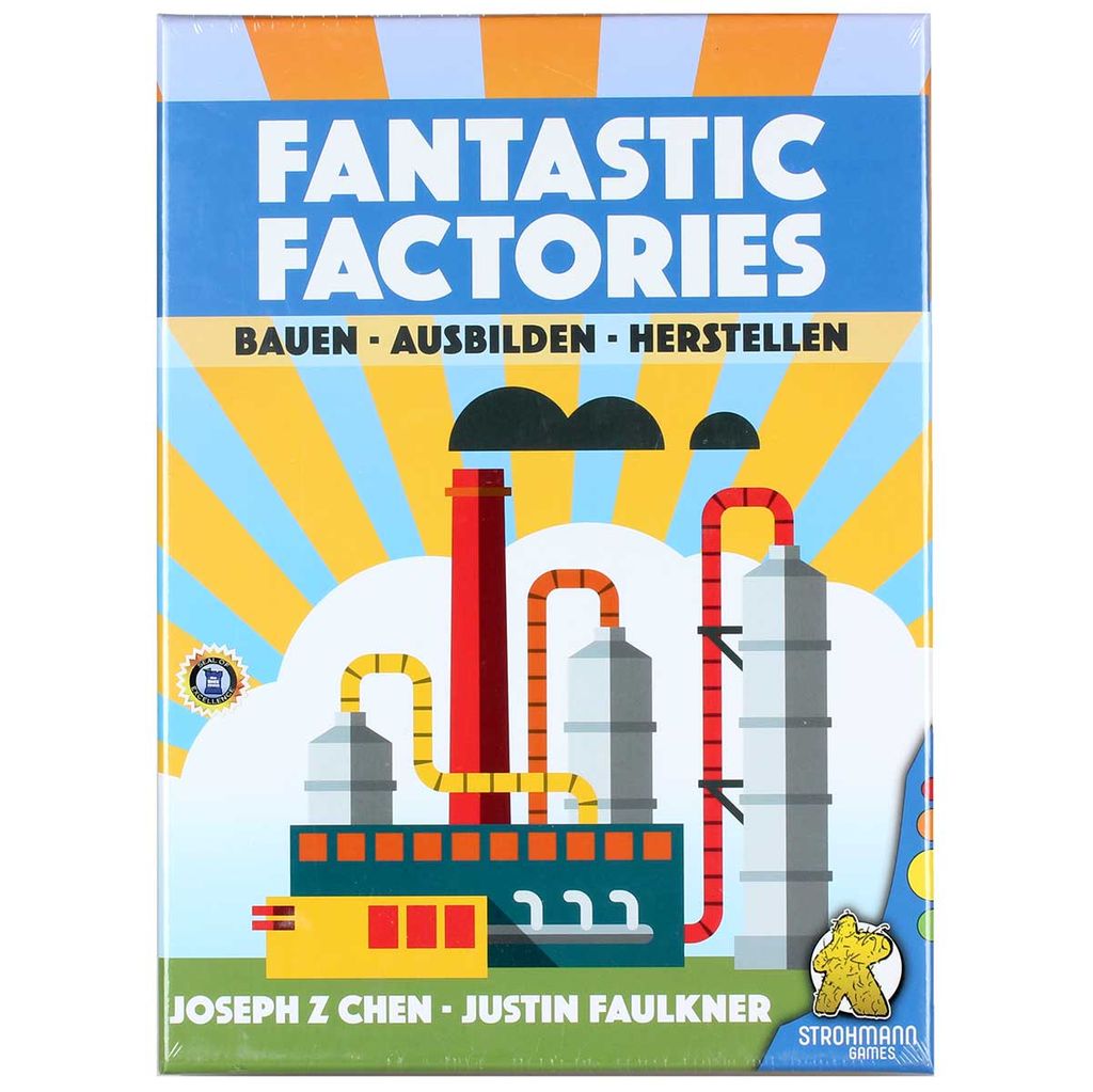 Fantastic Factories, Brettspiel Produktbild 
