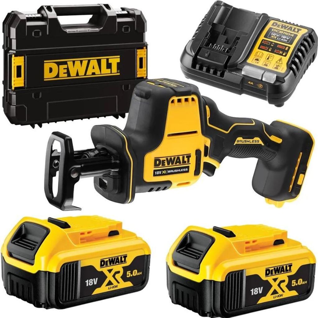 Dewalt Piła Szablasta  18V Dcs369P2 2X5,0Ah Tstak Zdjęcie produktu 